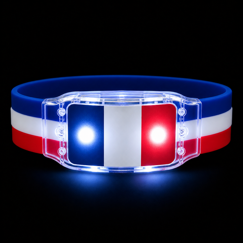 Bracelet LED Lumineux Pays | Édition Coupe du Monde 2026
