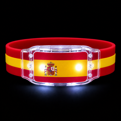 Bracelet LED Lumineux Pays | Édition Coupe du Monde 2026
