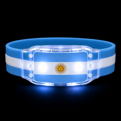 Bracelet LED Lumineux Pays | Édition Coupe du Monde 2026