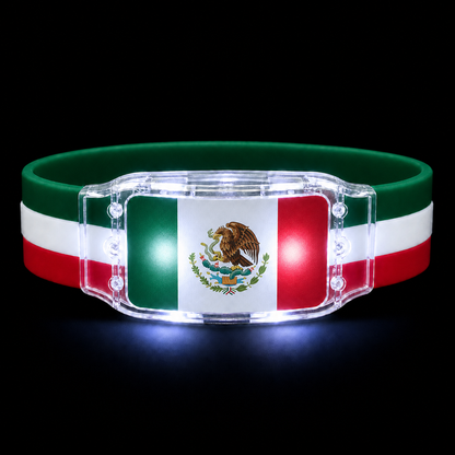 Bracelet LED Lumineux Pays | Édition Coupe du Monde 2026