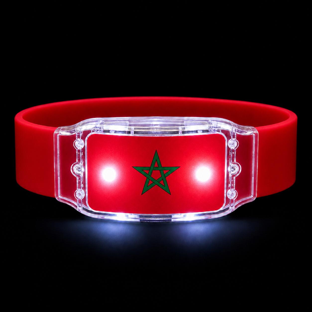 Bracelet LED Lumineux Pays | Édition Coupe du Monde 2026