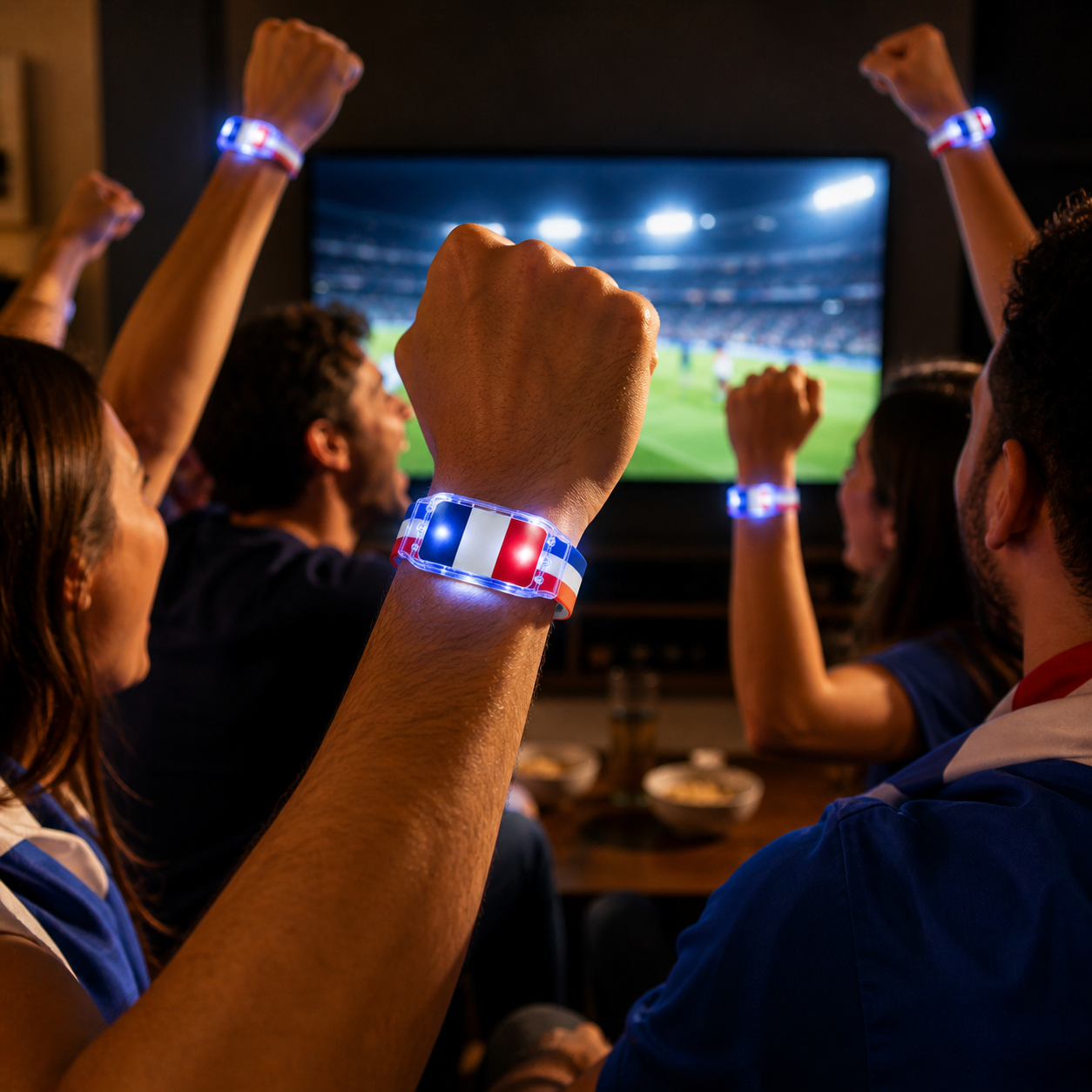 Bracelet LED Lumineux Pays | Édition Coupe du Monde 2026